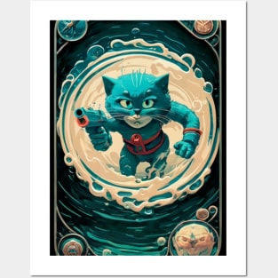 Super Hero Cat Man New Breed Card Collection Posters and Art